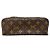 Borsa a tracolla Louis Vuitton Monogram Passy Marrone Nero - vista 3