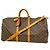 Louis Vuitton Marrone Boston Monogram Keepall Bandoulière 60