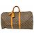 Louis Vuitton Marrone Boston Monogram Keepall 55