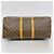 Louis Vuitton Marrone Boston Monogram Keepall 55 - vista 3