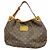 Borsa a Spalla Louis Vuitton Monogram Galliera PM Marrone