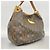 Borsa a Spalla Louis Vuitton Monogram Galliera PM Marrone - vista 2