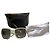 Occhiali da sole Chanel vintage full set Bianco