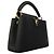 Borsa My Capucines in pelle Taurillon Louis Vuitton Nero - vista 2