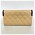 Cartera Larga Chanel en Piel de Ternera Granulada Beige - vista 9