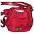 Borsa a secchiello Moschino in nylon rosso