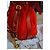 Borsa a secchiello Moschino in nylon rosso - vista 10