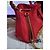 Borsa a secchiello Moschino in nylon rosso - vista 12