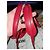 Borsa a secchiello Moschino in nylon rosso - vista 14