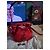 Borsa a secchiello Moschino in nylon rosso - vista 3