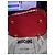 Borsa a secchiello Moschino in nylon rosso - vista 8