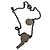 Collar silbato Chanel Hardware de plata