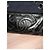 Borsa a mano Chanel in pelle nera e vernice Nero - vista 7
