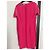 Gianni Versace Vestido tubinho fúcsia com detalhe preto Fuschia - vista 6