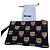 Moschino Teddy Bear gesteppte Leder-Pochette Schwarz