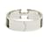 Hermès Large GM Clic Clac H Bracelet Silver Etoupe Enamel L Brown  - view 4