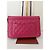 Chanel Classic Flap in pelle di agnello rosa - vista 5