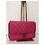 Chanel Classic Flap in pelle di agnello rosa - vista 7