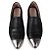 Miu Miu Leder Slip-On Sneaker mit Metallkappe - Schwarz