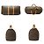 Louis Vuitton Borsa da viaggio Keepall 50 in tela monogram marrone vintage - vista 4