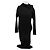 Pleats Please Kleid schwarz plissiert M