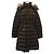 Abrigo de plumón Moncler HERMIFUR Verde Caqui