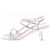 The row Sandalias Bare en cuero Beige - vista 2