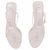 The row Sandalias Bare en cuero Beige - vista 4