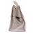 Borsa Maxi Boyy Beige in Pelle - vista 4