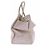 Borsa Maxi Boyy Beige in Pelle - vista 5