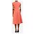 Weekend Max Mara Rosa ärmelloses langes Kleid - Größe UK 6 Pink - Ansicht 2