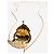 Judith Leiber Collana portapillole in oro e cristalli Swarovski Chateline D'oro - vista 4