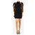 Givenchy Schwarzes Mini-Tüllkleid mit langen Ärmeln - Größe UK 8 - Ansicht 3