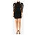 Givenchy Schwarzes Mini-Tüllkleid mit langen Ärmeln - Größe UK 8 - Ansicht 4