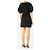 3.1 Phillip Lim Schwarzes Mini-Kleid mit Puffärmeln - Größe M - Ansicht 2
