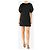 3.1 Phillip Lim Schwarzes Mini-Kleid mit Puffärmeln - Größe M - Ansicht 4