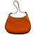 Prada Borsa a tracolla in pelle arancione Marrone Monogramma