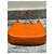 Prada Borsa a tracolla in pelle arancione Marrone Monogramma - vista 6