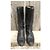 Autre Marque Botas de cuero negro Vaquero - vista 4