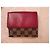 Cartera Gucci de lona monogram GG y piel burdeos Castaño - vista 2
