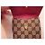 Cartera Gucci de lona monogram GG y piel burdeos Castaño - vista 7