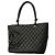Chanel Cambon Shopper aus Lammleder Schwarz