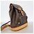 Zaino Louis Vuitton Monogram Montsouris MM Marrone - vista 2