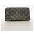 Louis Vuitton Monogram Denim Zippy Wallet Schwarz - Ansicht 9