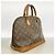 Borsa Louis Vuitton Alma Monogram Marrone - vista 2
