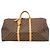 Keepall Borsa Boston marrone Louis Vuitton