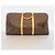 Keepall Borsa Boston marrone Louis Vuitton - vista 11
