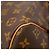 Keepall Borsa Boston marrone Louis Vuitton - vista 8