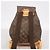 Zaino Louis Vuitton Monogram Montsouris GM Marrone - vista 12