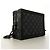 Bolsa de ombro Louis Vuitton Monogram Eclipse Soft Trunk Preto - vista 2